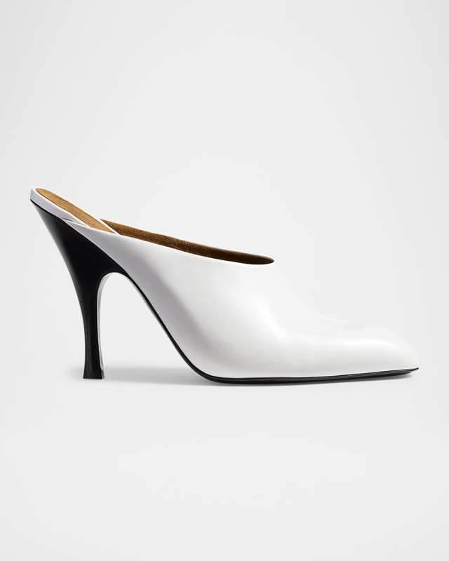 Colt Calfskin Stiletto Mules